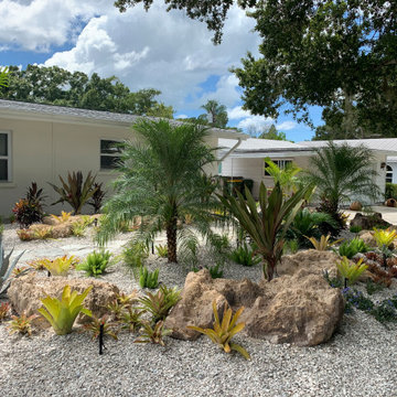 Rock Garden, Hardscape Design & Install