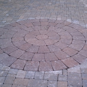 Extensive patio space