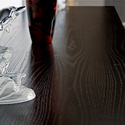 Metaphor | Contemporary Style Long Sideboard with Distinctive Supports &mdash; Detail - Buffets And Sideboards