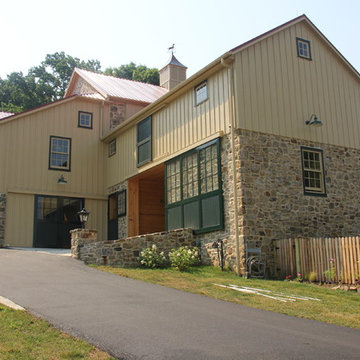 Bank Barn Restoration in Chester Springs, PA