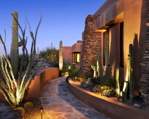 Southwestern Landscape Ideas, Designs, Remodels & Photos