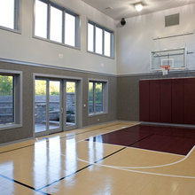 indoor basketball court