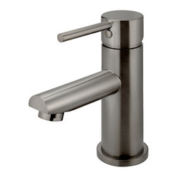 MEIR SHADOW ROUND BASIN MIXER SKU: MB02-PVDGM - Bathroom Sink Taps
