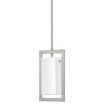Capital Lighting - Capital Lighting 4751BN-153 Tahoe - 1 Light Pendant - No. of Rods: 3  Canopy Included: TRUE  Shade Included: TRUE  Canopy Diameter: 5.125 x 0 Rod Length(s): 18.00Tahoe One Light Mini Pendant Brushed Nickel Milk Glass *UL Approved: YES *Energy Star Qualified: n/a  *ADA Certified: n/a  *Number of Lights: Lamp: 1-*Wattage:60w Candelabra bulb(s) *Bulb Included:No *Bulb Type:Candelabra *Finish Type:Brushed Nickel