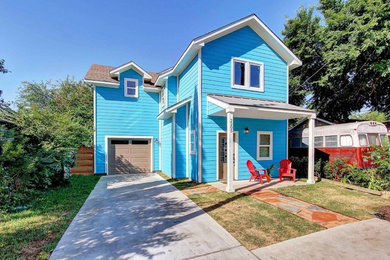 Trendy exterior home photo in Austin