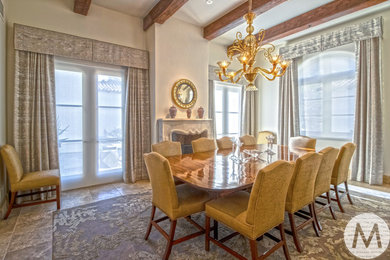 Inspiration for a dining room remodel in Phoenix