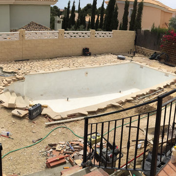 From Fibreglass to Concrete Pool