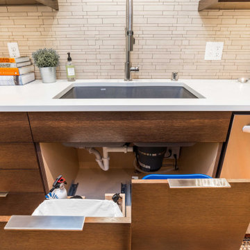 Qualified Remodeler Magazine & Coty Award Winning Modern Kitchen