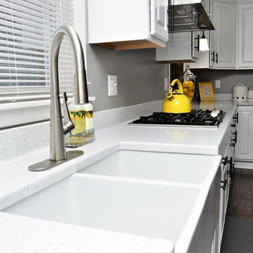 Hebron, IN. Haas Signature Collection, White Maple Kitchen