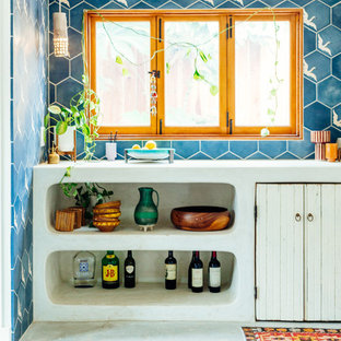 Inspiration for an eclectic home design remodel in Los Angeles