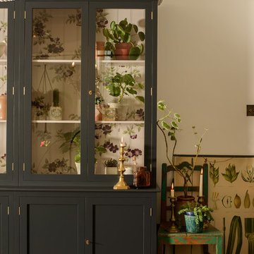 Hand-painted Curiosity Cupboards by deVOL