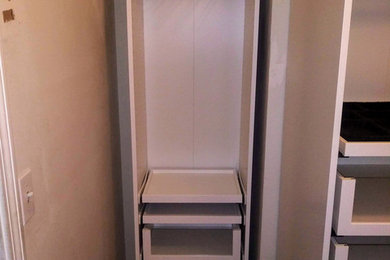Inspiration for a closet remodel in Bridgeport