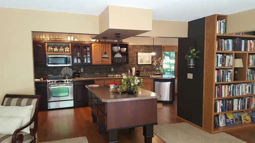 Kitchen island and countertops