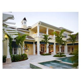 London Bay Custom Home at Grey Oaks - Tropical - Exterior - Miami | Houzz