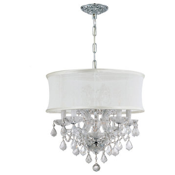 Brentwood 6-Light Mini Chandelier in Polished Chrome