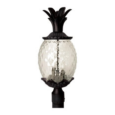 Acclaim Lanai 3-Light Outdoor Post Mount 7517BK, Matte Black