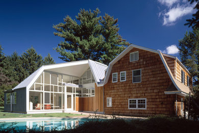 This is an example of a contemporary exterior in New York.