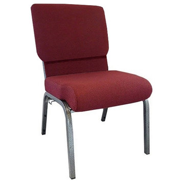 Maroon Church Chair 20.5"