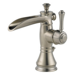 Delta Cassidy Single Hole - Single Handle Channel Spout - Bathroom Sink Faucets