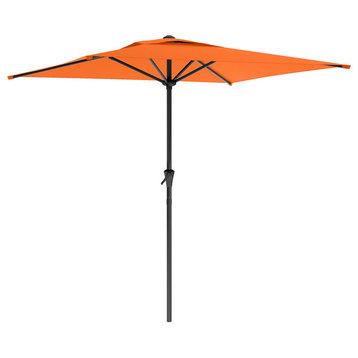 CorLiving PPU-301-U Square Patio Umbrella, Orange