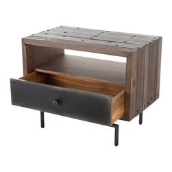 Nash Steel Side Table - Side Tables And End Tables