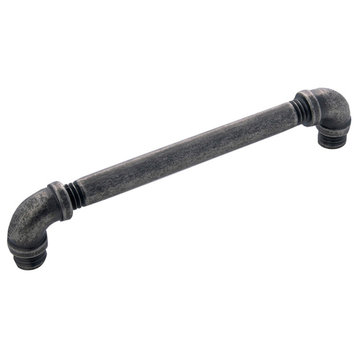 Hickory Hardware Pipeline Collection Black Nickel Vibed 160Mm Pull