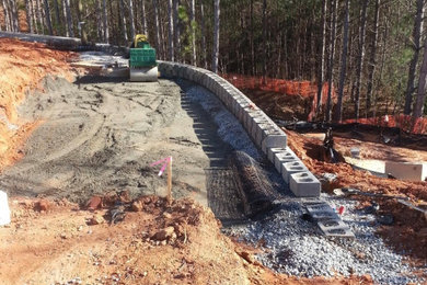 Retaining wall-Roswell