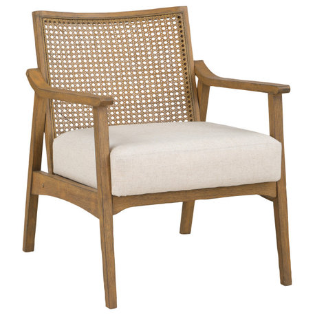 Alania Armchair, Linen Coastal Wash