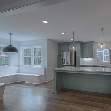Photo shoot of a beautifully renovated historic, 3 level home in NC.