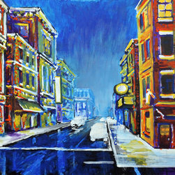 Untitled (City) - Paintings