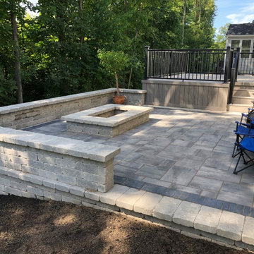 Marysville OH Deck and Patio Combination