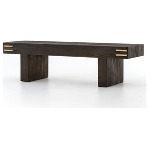 Four Hands Nolan Accent Bench Rustic Accent And Storage Benches By Four Hands Houzz