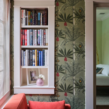 Wallpapered Sitting Room