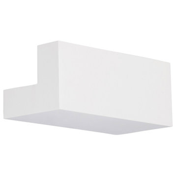Bantam 1 Light Wall Sconce, 2700K, White