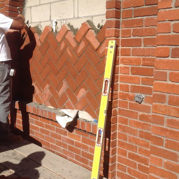 Westside Fountain Brickwork