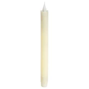 Taper Candle 10"H, 4-Piece Set, Plastic/Wax