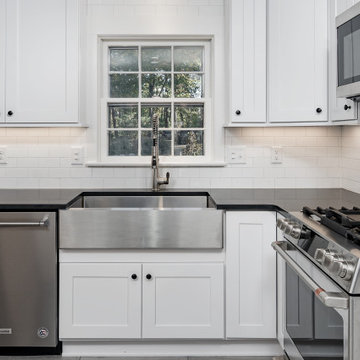 Small Transitional Kitchen Design Charlotte, NC