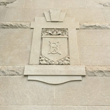 Exterior Limestone Pressure Cleaning & Sealing Bloomfield Hills, Michigan
