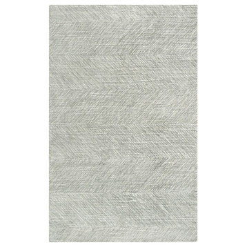 Rizzy Home ETC104 Etchings Area Rug 7'6"x9'6" Gray