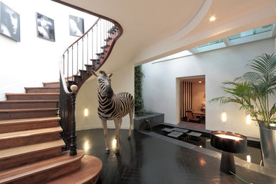 Ejemplo de diseño residencial tropical grande