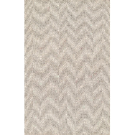 Momeni Charles Hand Tufted Wool Taupe Area Rug 8' X 10'