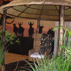 Thatch Umbrella - Natural - Outdoor Umbrellas