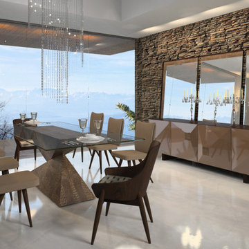 2823 MH Modern Dining Table