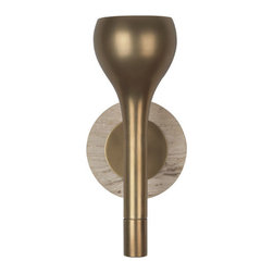 Robert Abbey - Robert Abbey Axis Wall Torchiere Sconce - Wall Sconces