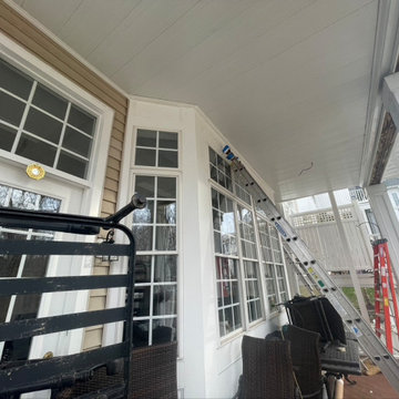 Screened in enclosure / Raintight Aluminum Underdeck Ceiling