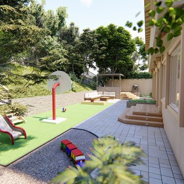 Kids & Adults Entertainment Areas | Utilizing a Steep Slope