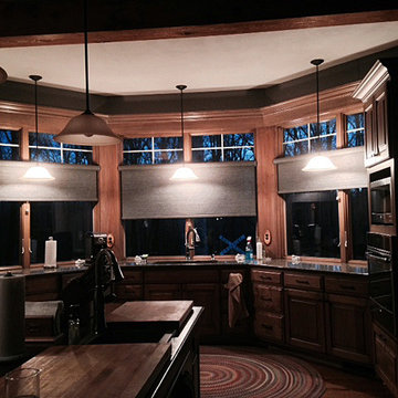 Roller Shades In The Kitchen