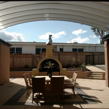 Various pergolas