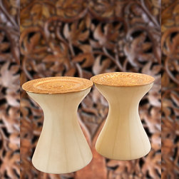 Metaphor | Accent/Side Tables in Leather - Tv Trays