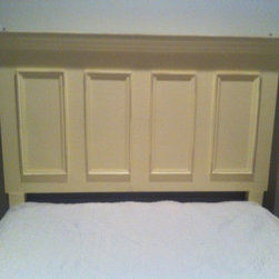 4 panel queen size door headboard - Headboards